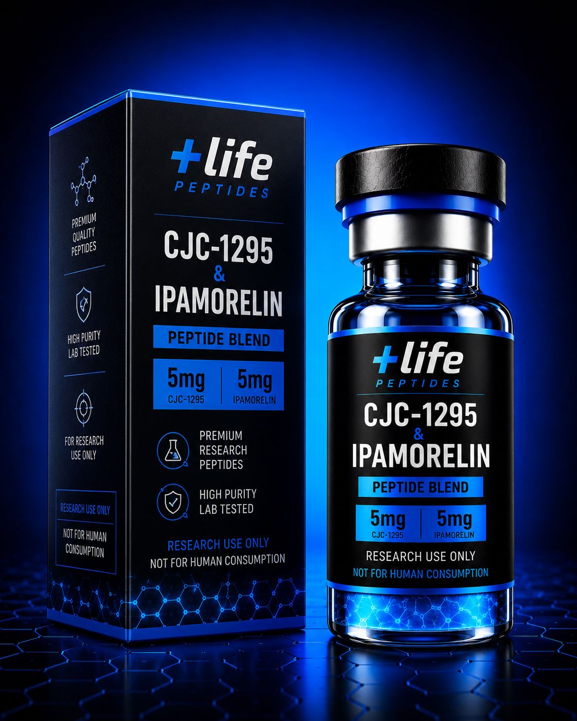 CJC-1295 + Ipamorelin 5mg/5mg - Image 2